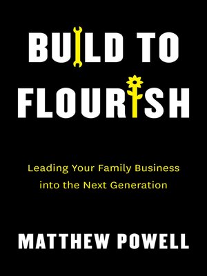 cover image of Build to Flourish